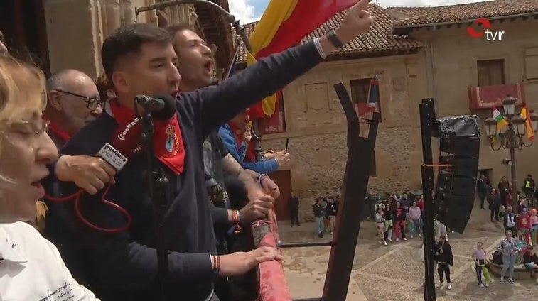 Así arrancaron las fiestas en Santo Domingo de la Calzada